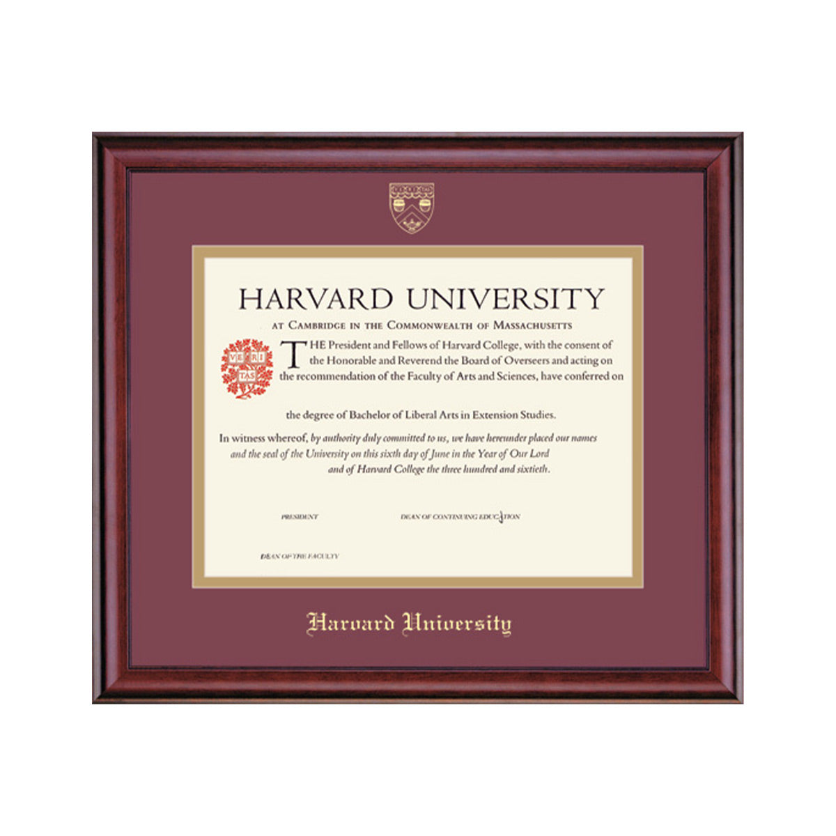 2864-Harvard Extension School Undergraduate or Graduate Diploma Frame_Classic_Undergraduate_02.jpg