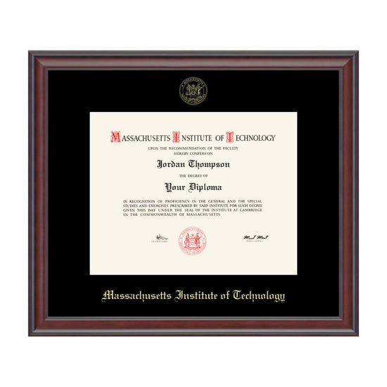 2957-MIT Gold Embossed Diploma Frame in Studio with Black Mat_media_01.jpg