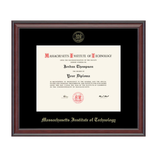 2957-MIT Gold Embossed Diploma Frame in Studio with Black Mat_media_01.jpg