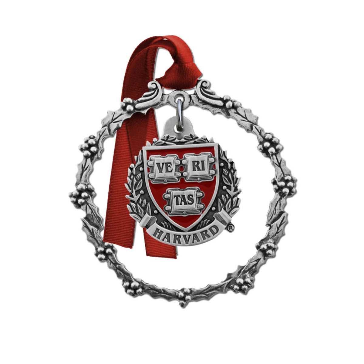 3003-Harvard 2 Piece Pewter Ornament_media.jpg