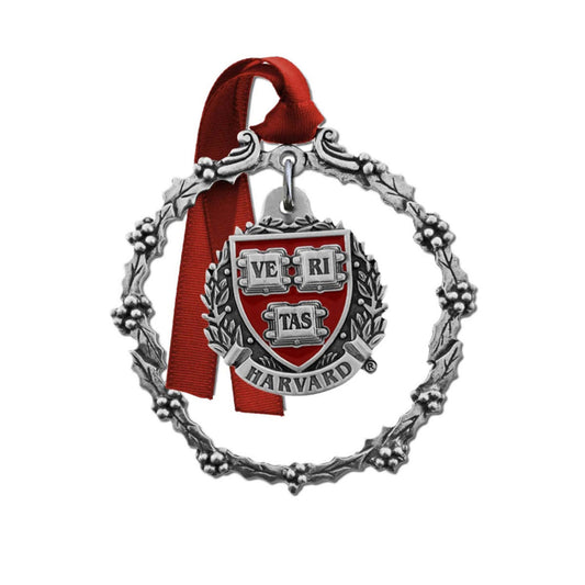 3003-Harvard 2 Piece Pewter Ornament_media.jpg