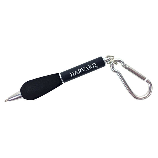 3227-Harvard Metal Pen with Carabiner_Black.jpg
