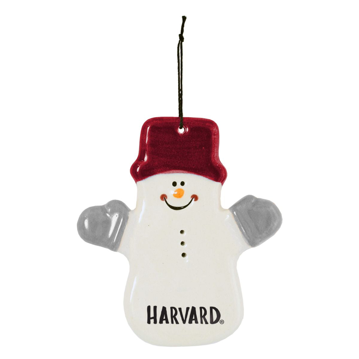 3546-Harvard Ceramic Snowman Ornament With Top Hat_media.jpg