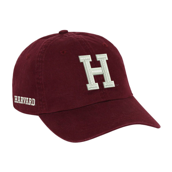 3941-Harvard Quad Unstructured Washed Twill Hat_Maroon.jpg