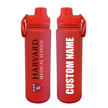 4035-Personalized Harvard Medical School 24 oz. Stainless Steel Water Bottle_Red.jpg