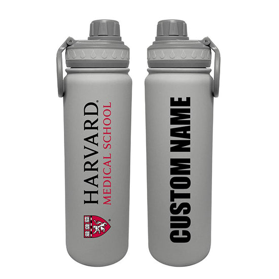 4035-Personalized Harvard Medical School 24 oz. Stainless Steel Water Bottle_Silver.jpg