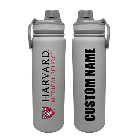 4035-Personalized Harvard Medical School 24 oz. Stainless Steel Water Bottle_Silver.jpg