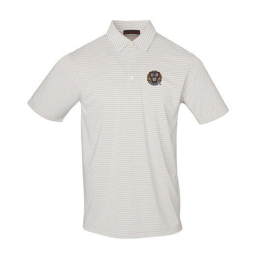4223-Harvard Men's Ecotec Carmel Stripe Polo_Cloud-White.jpg