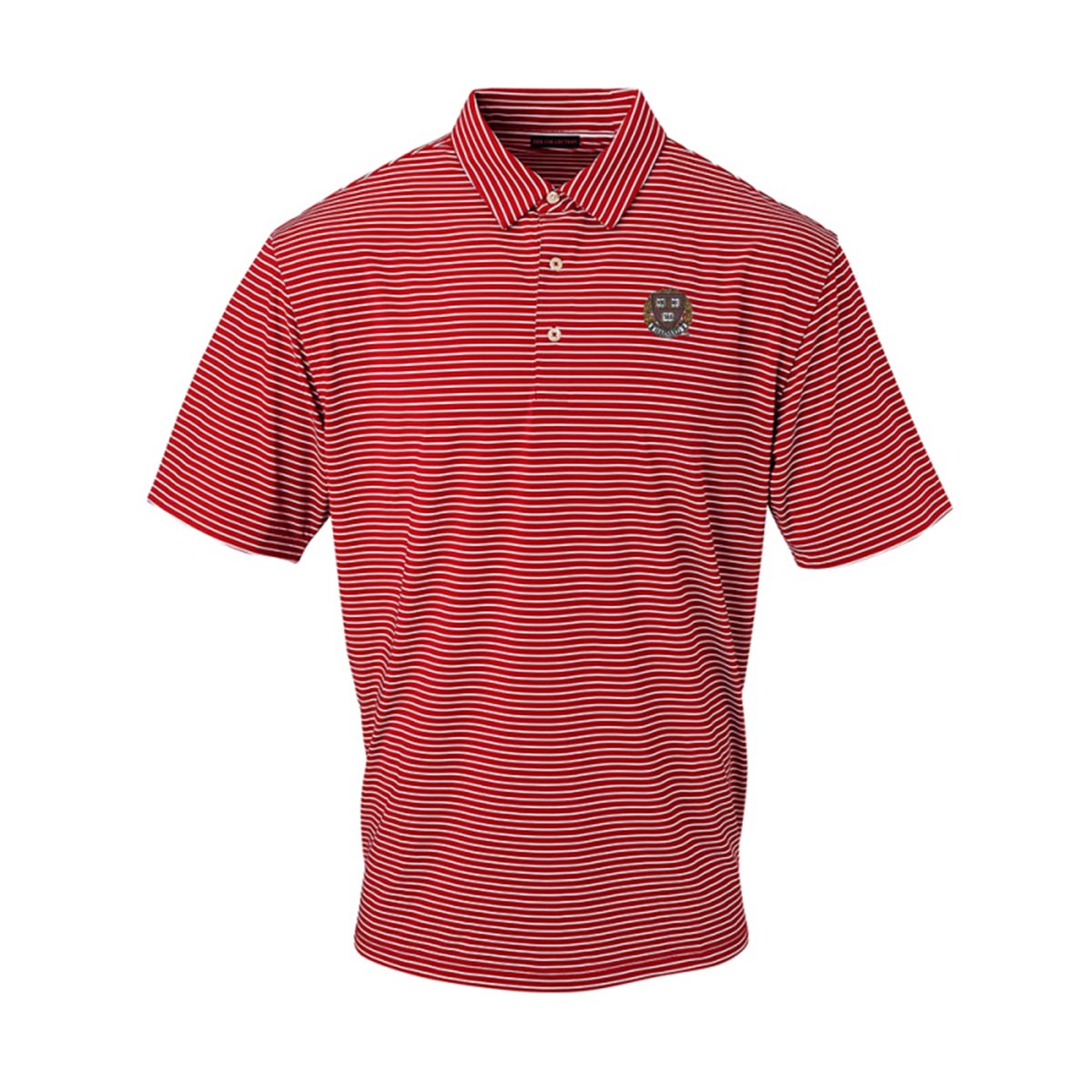 4223-Harvard Men's Ecotec Carmel Stripe Polo_Maroon-White.jpg