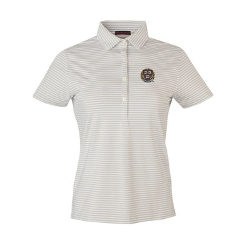 4224-Harvard Women's Carmel Stripe Polo_Cloud-White.jpg