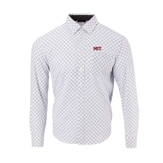 4245-MIT Men's Boss Jason Diagonal Sport Shirt_White.jpg