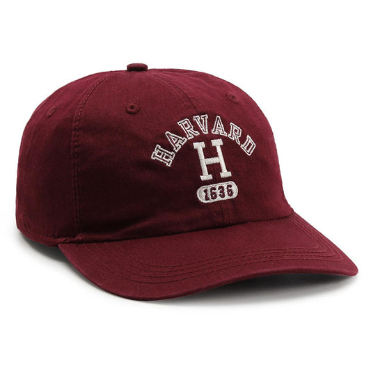 Harvard Embroidered Block H 1636 Adjustable Washed Twill  Hat