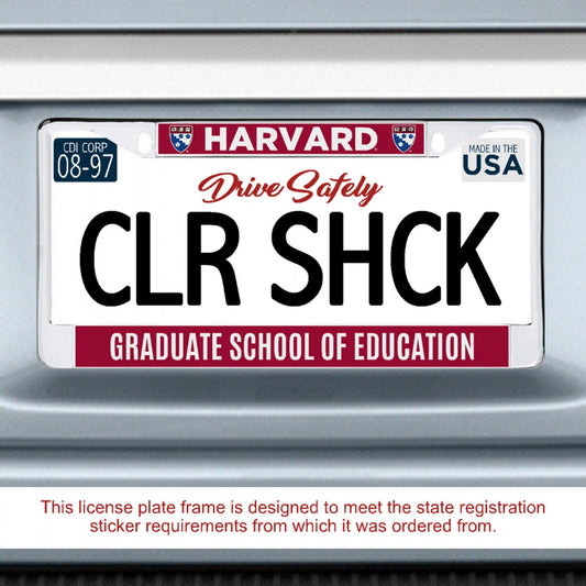 4333-Harvard Graduate School of Education License Plate Frame_media.jpg