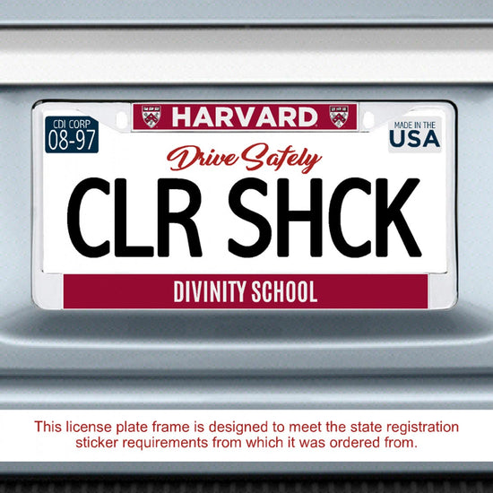 4334-Harvard Divinity School License Plate Frame_media.jpg