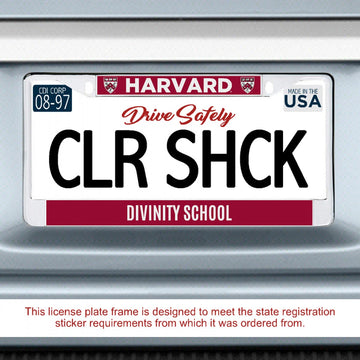 4334-Harvard Divinity School License Plate Frame_media.jpg