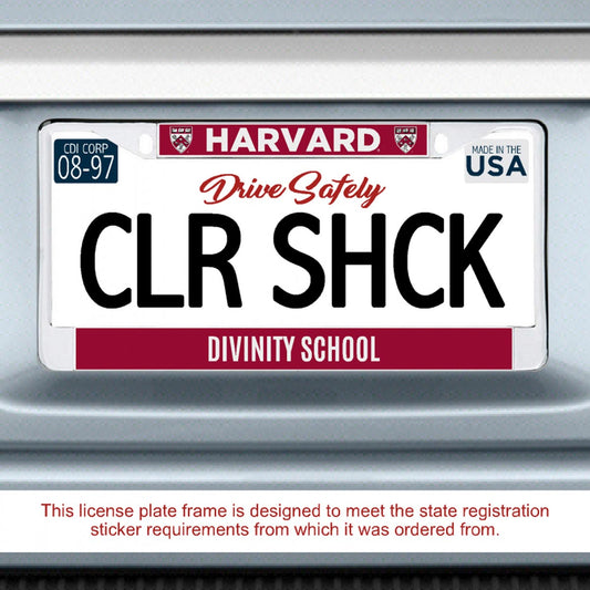 4334-Harvard Divinity School License Plate Frame_media.jpg