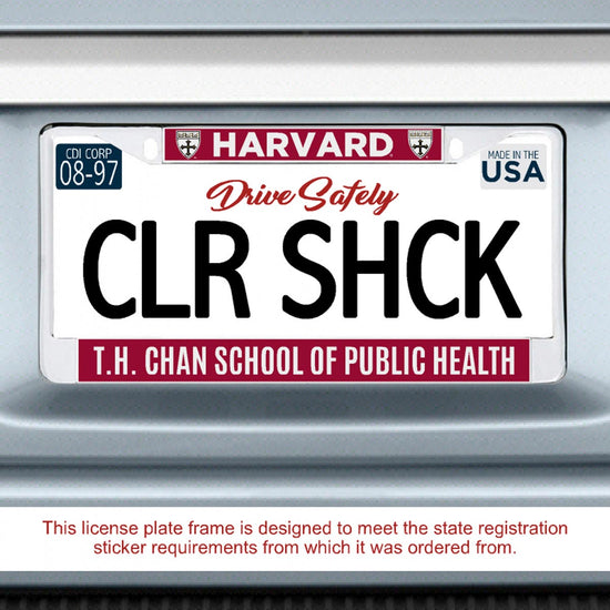 4335-Harvard T.H. Chan School of Public Health License Plate Frame_media.jpg