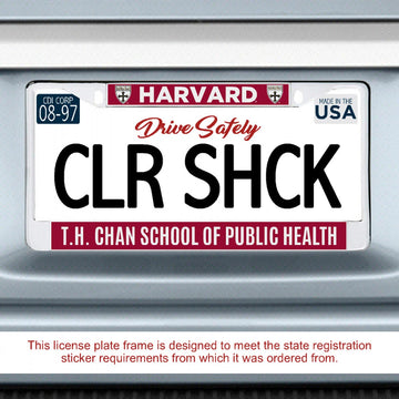 4335-Harvard T.H. Chan School of Public Health License Plate Frame_media.jpg