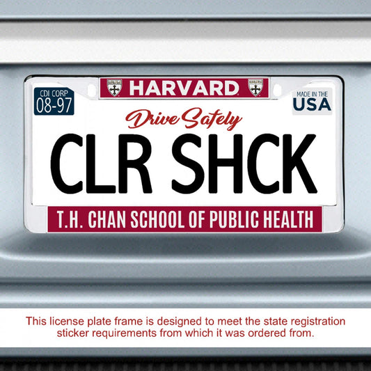4335-Harvard T.H. Chan School of Public Health License Plate Frame_media.jpg