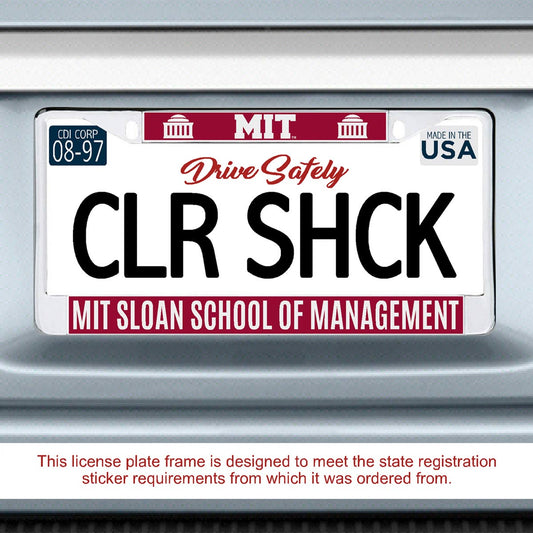 4358-MIT Sloan School of Management License Plate Frame_media.jpg