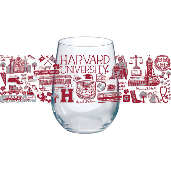 4496-Julia Gash Harvard Set of 4 Stemless Wine Glasses_media.jpg