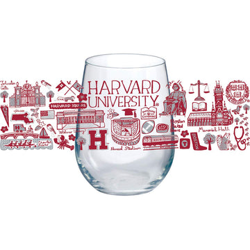 4496-Julia Gash Harvard Set of 4 Stemless Wine Glasses_media.jpg
