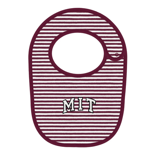 MIT Newborn Striped Bib