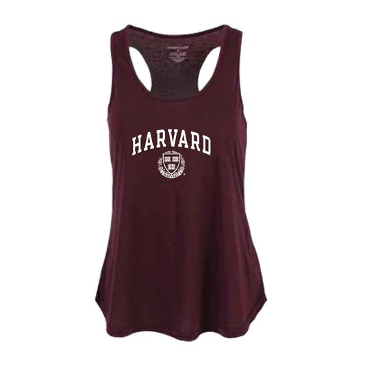 Harvard Womens Essential Racerback Tank Top