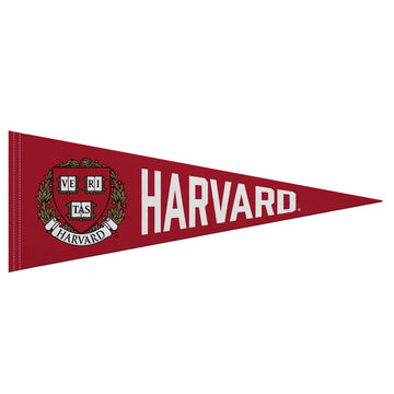 Harvard Varsity Full Color Seal 12 x 30 Pennant