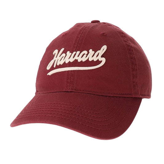 Harvard Script Chainstitched Washed Twill Hat