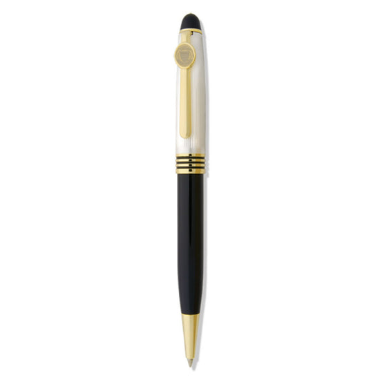 4644-Harvard Signature Black & White Pearl Ball Point Pen_JFK Government.jpg