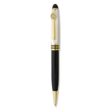 4644-Harvard Signature Black & White Pearl Ball Point Pen_Medical.jpg
