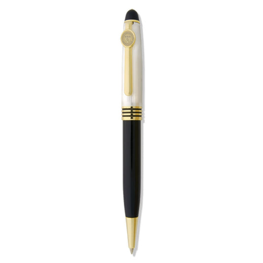 4644-Harvard Signature Black & White Pearl Ball Point Pen_Medical.jpg