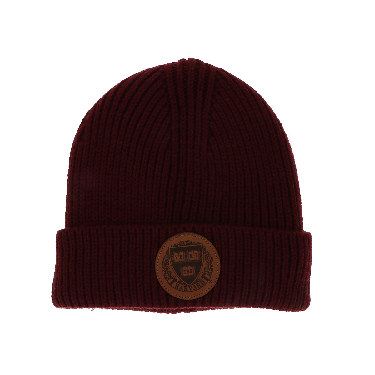 4679-Harvard Cuffed Beanie With Leather Patch_media.jpg