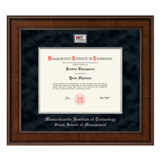 4761-MIT Sloan School of Management Presidential Masterpiece Diploma Frame in Madison with Black Suede Mat_media_01.jpg