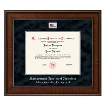 4761-MIT Sloan School of Management Presidential Masterpiece Diploma Frame in Madison with Black Suede Mat_media_01.jpg
