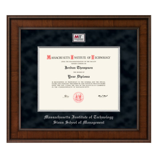 4761-MIT Sloan School of Management Presidential Masterpiece Diploma Frame in Madison with Black Suede Mat_media_01.jpg