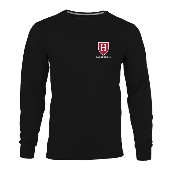 4767-Harvard Basketball Essential Long Sleeve Athletic Shield Tee Shirt_media_01.jpg