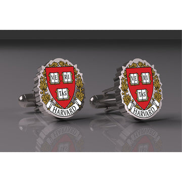 4780-Harvard Veritas Seal Custom Cufflinks (CUFW-WHAR1)_media.jpg
