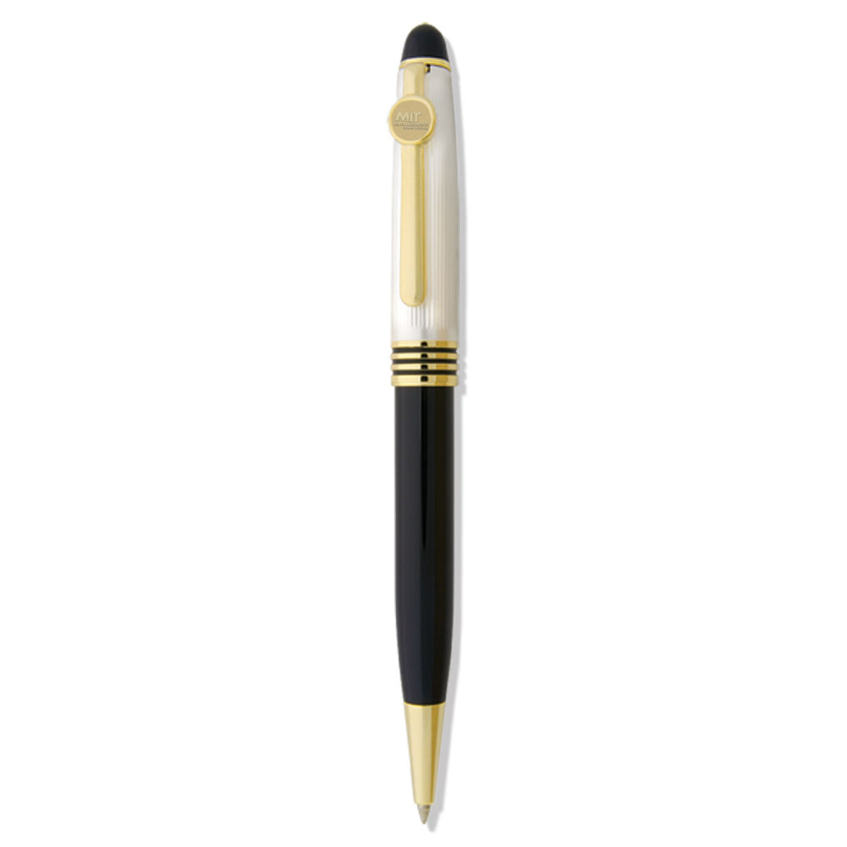4811-MIT Signature Black White Pearl Ball Point Pen 44C-G_Sloan.jpg