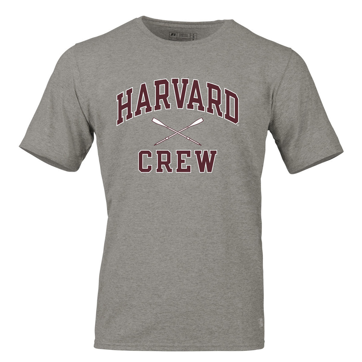 HARVARD UNIVERSITY EMBROIDERY TEE  グレー NEW Harvard University T Shirt Men's Large Gray Short Sleeve
