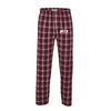 4878-MIT Maroon Flannel Pant with Arched MIT Logo_media_01.jpg