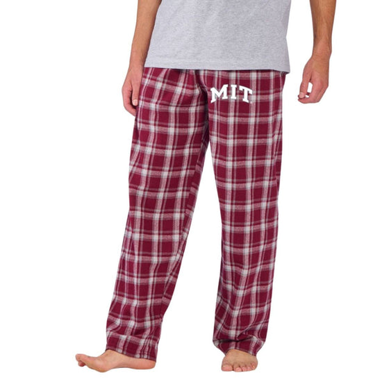 4878-MIT Maroon Flannel Pant with Arched MIT Logo_media_03.jpg