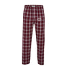 4879-Harvard Maroon Flannel Pants with Seal Logo_media_01.jpg