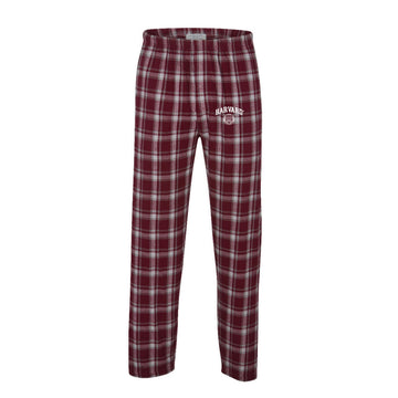 4879-Harvard Maroon Flannel Pants with Seal Logo_media_01.jpg
