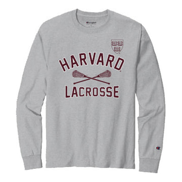 4894-Harvard Champion Lacrosse Long Sleeve Tee_Grey.jpg
