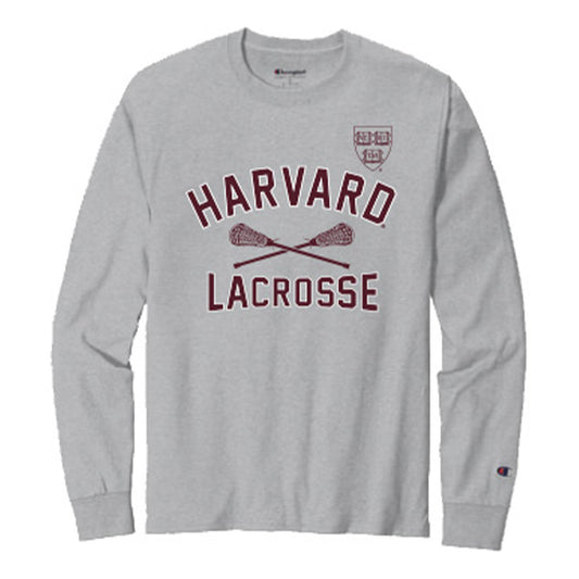 4894-Harvard Champion Lacrosse Long Sleeve Tee_Grey.jpg