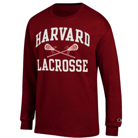 Harvard Champion Lacrosse Long Sleeve Tee