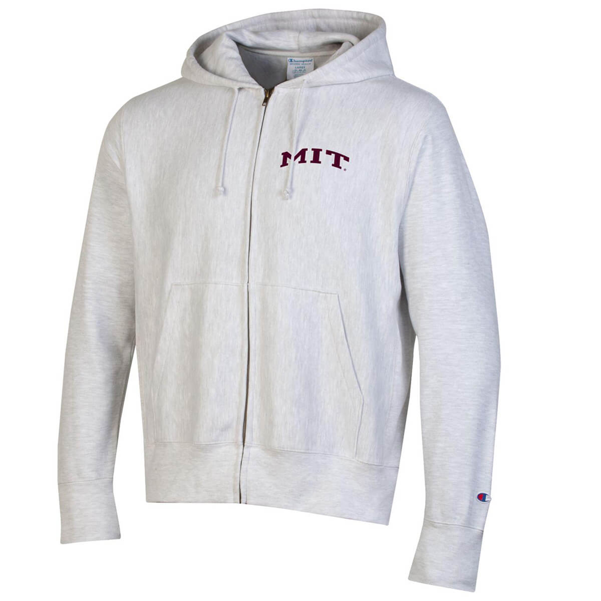 4972-MIT Champion Reverse Weave Full Zip Hood_Grey.jpg