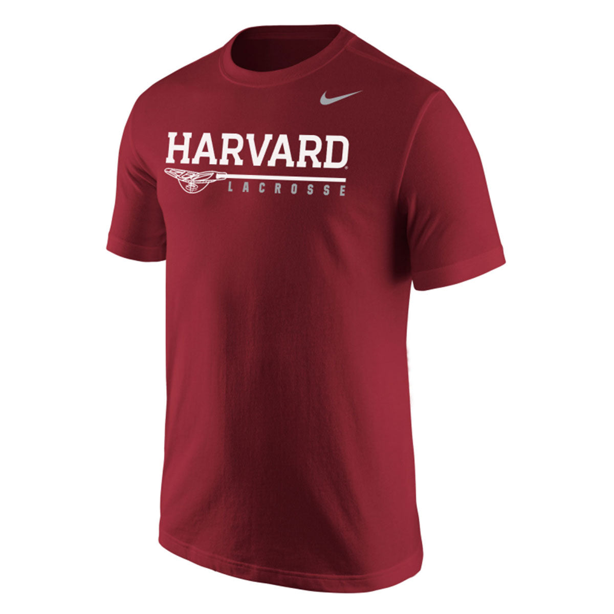 4997-Harvard Lacrosse Nike Men's Athletic Shield Core Tee Shirt_Crimson.jpg